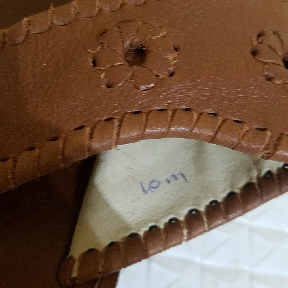 Jack Rogers Brown Leather Thong Sandals - Picture 15 of 15
